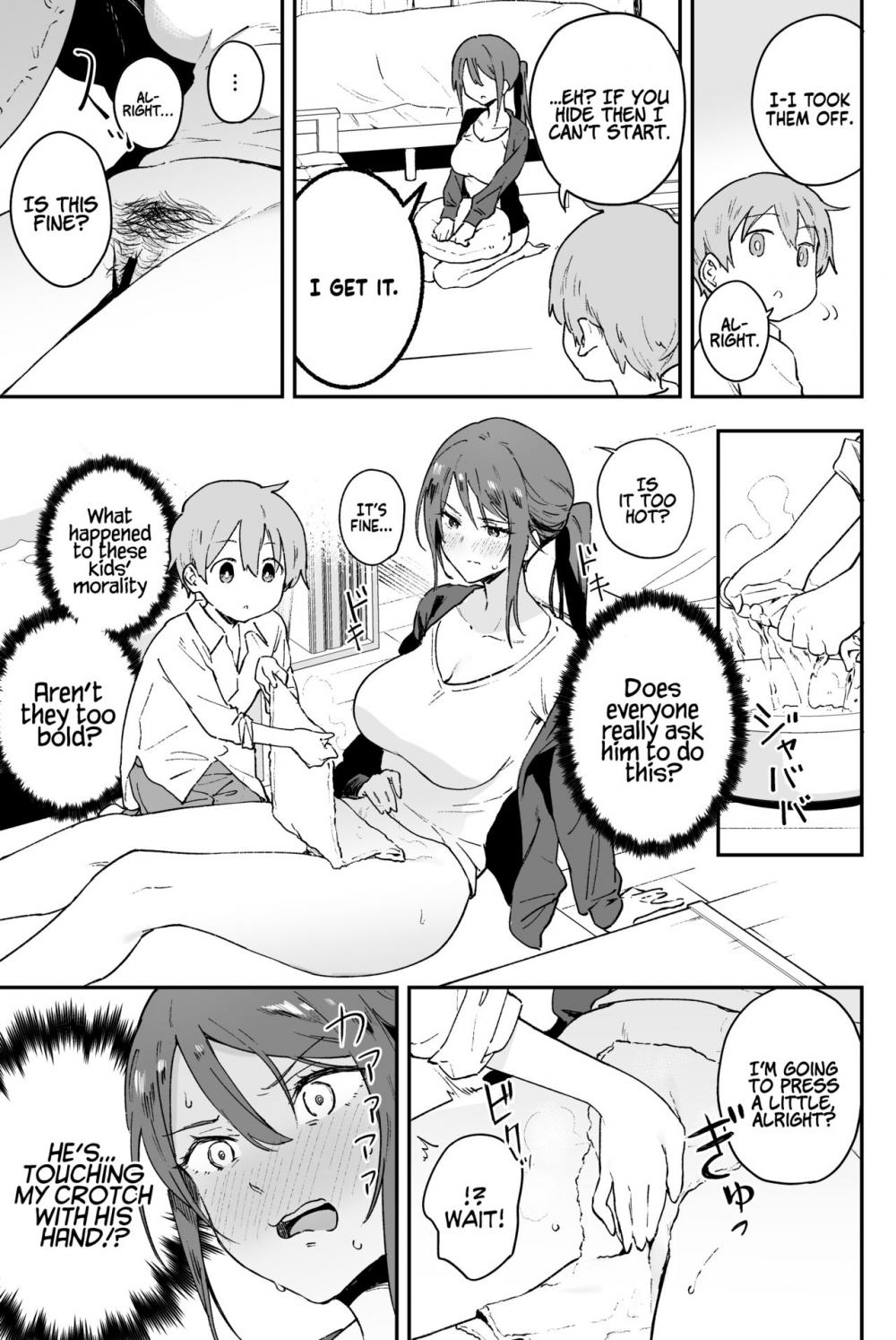 Hentai Manga Comic-A Cool Girl has a Problem She Can't Tell Anyone-Read-10